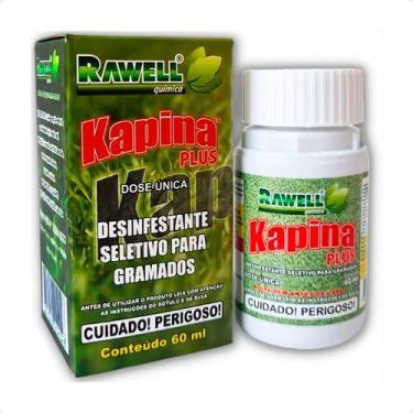 Imagem de Kapina Plus Desinfestante Seletivo Para Gramados Rawell 60ml - Rawell 