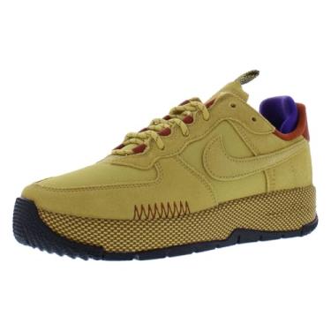 Imagem de Nike Tênis feminino Air Force 1 Wild, Ouro trigo/laranja robusto/roxo campo, 42