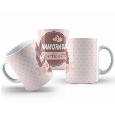 Imagem de Caneca de Cerâmica 325ml  Presente para Namorados - Mecolour