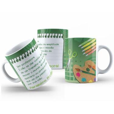Imagem de Caneca Personalizada 325ml Professores Educadores e Alunos - Mecolour