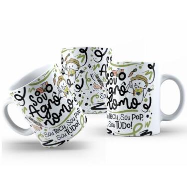 Imagem de Caneca Personalizada 325ml Meme Flork Profissões Engraçadas - Mecolour