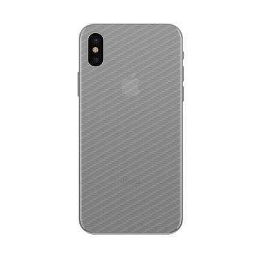Imagem de Película Traseira de Fibra de Carbono Transparente para  iPhone X e XS - Gorila Shield