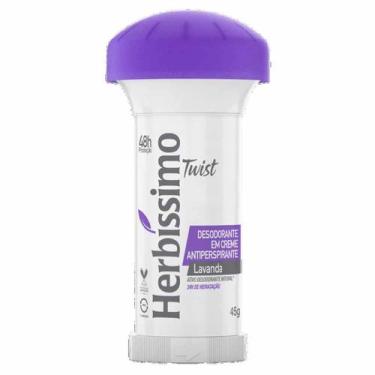 Imagem de Desodorante em Creme Twist Lavanda 45g - Herbíssimo