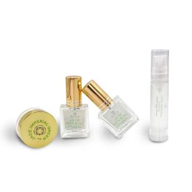Imagem de Kit Viagem Jade Imperial Green - Rubis Cosméticos, 4 itens