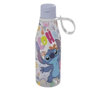 Imagem de Garrafinha Agua Infantil Escolar 530ml Abre Fácil Personagens Heróis -