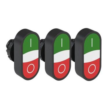Imagem de 3 Botões Duplo Weg Csw Faceado - Resistente Fácil Instalação