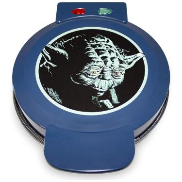 Imagem de Máquina de Waffle Star Wars Yoda, Antiaderente, 110v, UNCANNY BRANDS, Azul