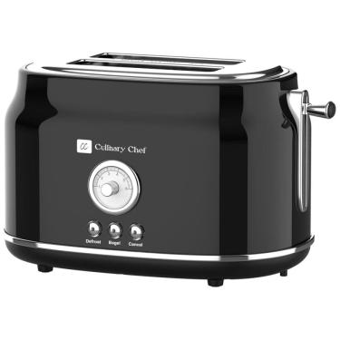 Imagem de Torradeira de 2 Fatias com 6 Níveis, 900W, 110v, FRIGIDAIRE ETO102 BLACK, Preto