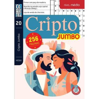Imagem de Livro Coquetel Jumbo Cripto Nível Médio Ed 20