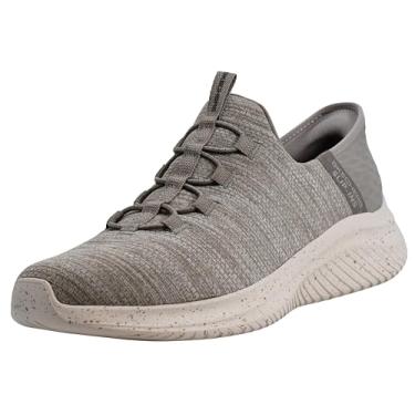 Imagem de Skechers Tênis masculino Ultra Flex 3.0 Right Away Hands Free Slip-in, Cinzento-acastan, 43
