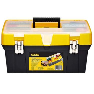 Imagem de Caixa de Ferramentas Plastico 19 Com Tampa Organizadora - Stanley