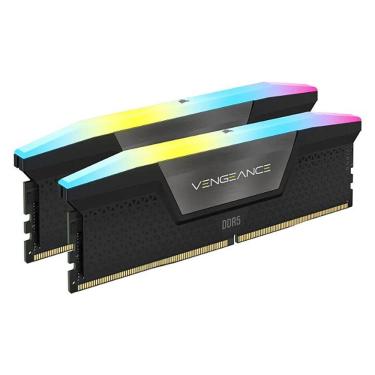 Imagem de Memória Corsair Ddr5 Vengeance Rgb 64gb 2x 32gb 5600mhz C36
