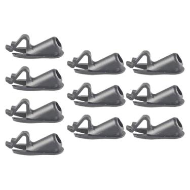 Imagem de Vaveren 10 peças Bicicleta Cabrãos Clamps Linha de fio Guia dos organizadores de peso leve PRÁTICA ROTAMENTO Fixo para bicicletas de montanha