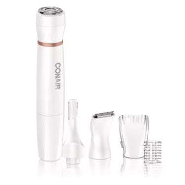 Imagem de Depilador Feminino Aparador Facial e Corporal All-in-one 5 Acessórios Conair