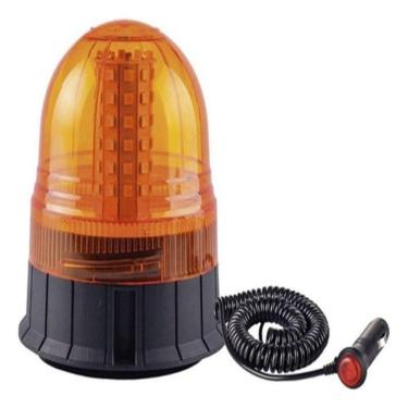 Imagem de Giroflex Led com Imã Luz Emergência 12v 24v Tomada Veicular