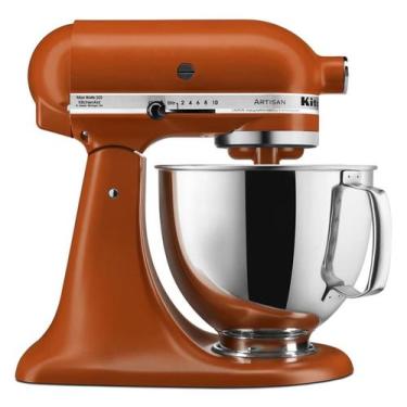 Imagem de KitchenAid Artisan 5Qt Mixer com Bowl Inox, Laranja Queimada