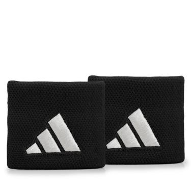 Imagem de Munhequeira Adidas Curta com 02 Unidades Preta