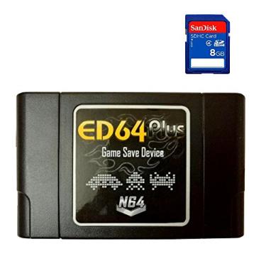 Imagem de Everdrive N64 ED64 PLUS + 8GB SD CARD - NINTENDO 64 FLASH CART - PAL/NTSC