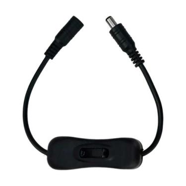 Imagem de Cabo Extensão De Fonte P4 Extensor Fita Led Com Interruptor - CHIPSCE