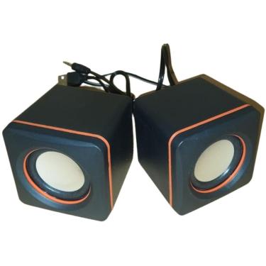 Imagem de Caixa Caixinha Som Portátil 5W Usb P2 Pc Notebook Celular