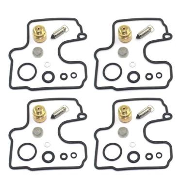 Imagem de Para XVZ1300 XVZ13 XVZ 1300 13 kit de reparo de carburador de motocicleta assento de válvula de agulha flutuante junta de agulha