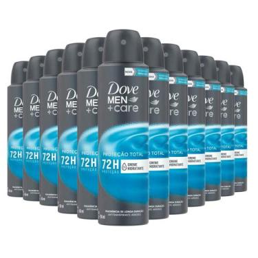 Imagem de Kit Desodorante Aerosol Dove Men Care Cuidado Total 89g/150ml - 12 Uni