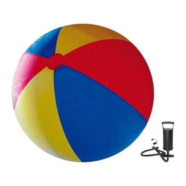 Imagem de Almencla Jogos infláveis ​​de brinquedo de bola de praia ao ar livre jogos dobráveis ​​grandes fáceis de transportar para festas de festas de eventos bola de, Diâmetro 200cm