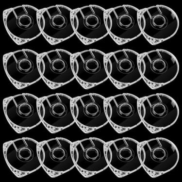 Imagem de 20 peças de capa de DVD CD compatível com disco de jogo UMD, capa de armazenamento transparente UMD capa de substituição para PSP 1000 para PSP 2000 para PSP 3000