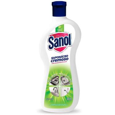Imagem de Limpador Multiuso Saponáceo Cremoso Sanol Citrus 500ml