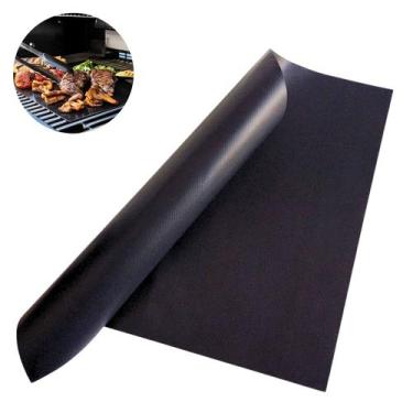 Imagem de Manta Teflon Grill Tapete de Churrasqueira Preta 40Cm - Dasshaus Grill