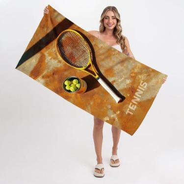 Imagem de Toalha de Praia - Tennis Saibro - Texmil