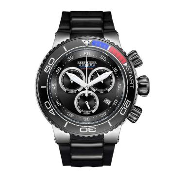 Imagem de Relógio Masculino Reef Tiger Rga3168-bbb à Prova D'água Prata