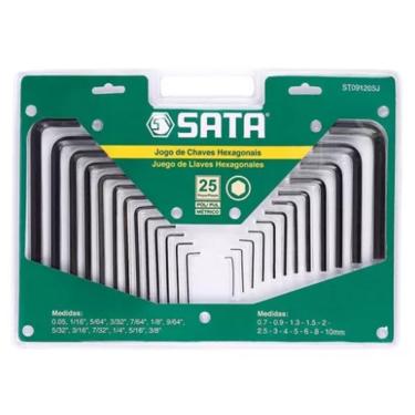 Imagem de Ferramenta Jogo Allen 25 Peças Sata