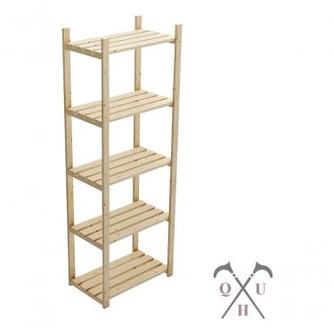 Imagem de Kit Estante Estante Armário De Quarto 140X50Cm E Porta Sapatos Dobraveis Dupla Prateleira Madeira