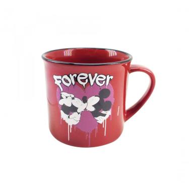 Imagem de Caneca De Porcelana Vermelha Mickey E Minnie ?true Love?