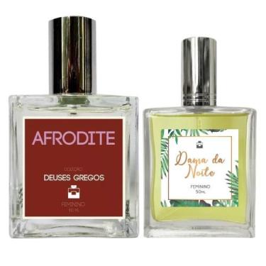 Imagem de Kit Perfume Feminino Afrodite 100Ml + Dama Da Noite 50Ml - Essência Do
