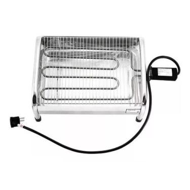 Imagem de Churrasqueira Elétrica Super Grill II Portatil com Bandeija Coletora e