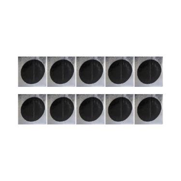 Imagem de Kit 10 un remendo reparo 25 mm câmara de ar bike moto - VulcaFlex, Pre