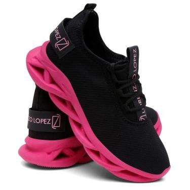 Imagem de Tênis Feminino Esportivo Confortável Caminhada Envio Já - Lorenzo Lope