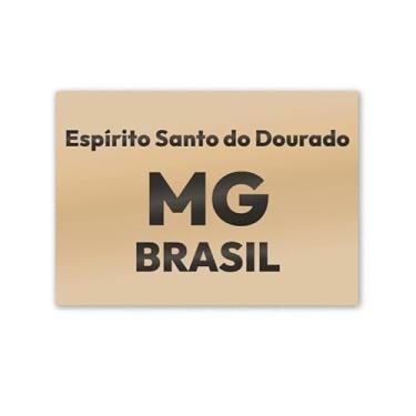 Imagem de Imã de Geladeira Espírito Santo do Dourado MG MDF 8x5