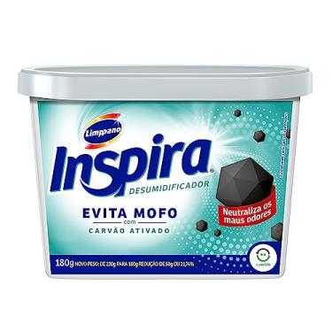 Imagem de Limppano Evita Mofo Desumidificador Inspira 180G - Fragância: Carvão Ativado