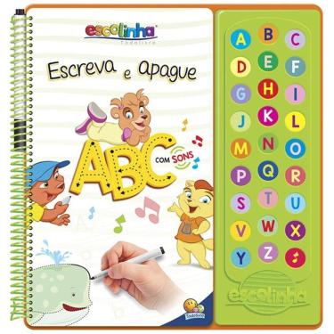 Imagem de Escute e Aprenda! Escreva Apague ABC com Sons (Escolinha Todolivro)
