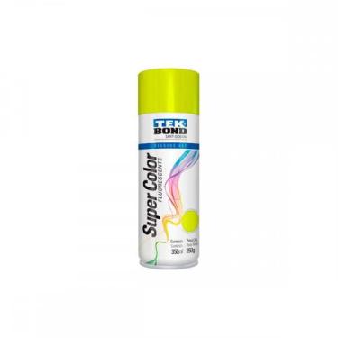 Imagem de Spray Tek Fluoresc.Amarelo 350Ml - TEK BOND TINTAS