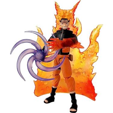Imagem de BANDAI Anime Heroes Beyond Naruto Series Naruto Uzumaki Action Figure, 17cm Figure with Extra Hands and Accessories, Shippuden Anime Figure, Action Figure for Boys and Girls