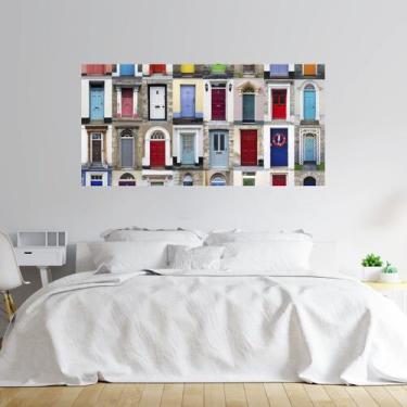 Imagem de Painel Adesivo Papel de Parede Portas N012178 2,00X1,00M - Adesivo BR