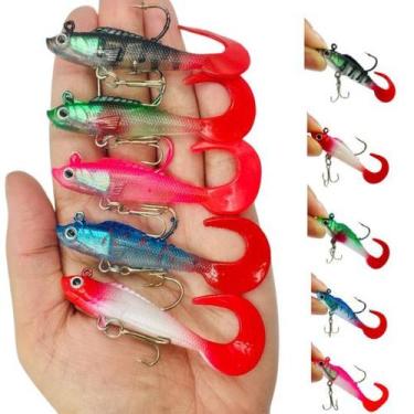 Imagem de Kit 5 Iscas Artificiais Lambari Tucunaré Traíras - T FIshing