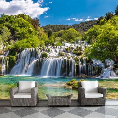 Imagem de Papel de Parede Paisagem Cachoeira Natureza Sala Painel - 002pcp - All