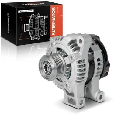 Imagem de A-Premium Alternador Compatível Com Chevrolet Equinox 2013-2016 E Gmc Terrain Cadillac Srx 2013-2016, 3,6 L, 12 V 155 A, Polia Desacopladora De 6 Ranhuras No Sentido Horário, Substituição Nº 1042118