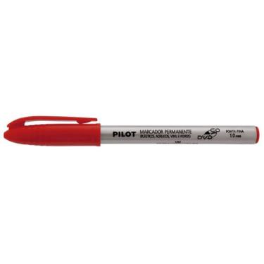 Imagem de Marcador Pilot 1.0 cd/dvd vermelho