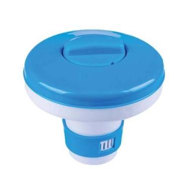 Imagem de Flutuador Químico Mini para Cloro Sólido - Ideal para Piscinas e Spas 